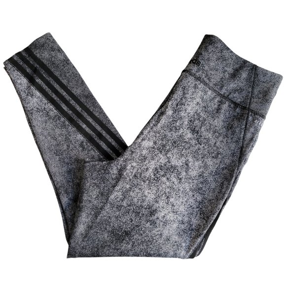 adidas Pants - NWT ADIDAS Aeroready Tights Yoga Running Sz M Feel Brilliant Black